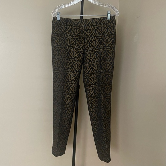 Ann Taylor LOFT Brocade Marisa Ankle Pants - Picture 1 of 8